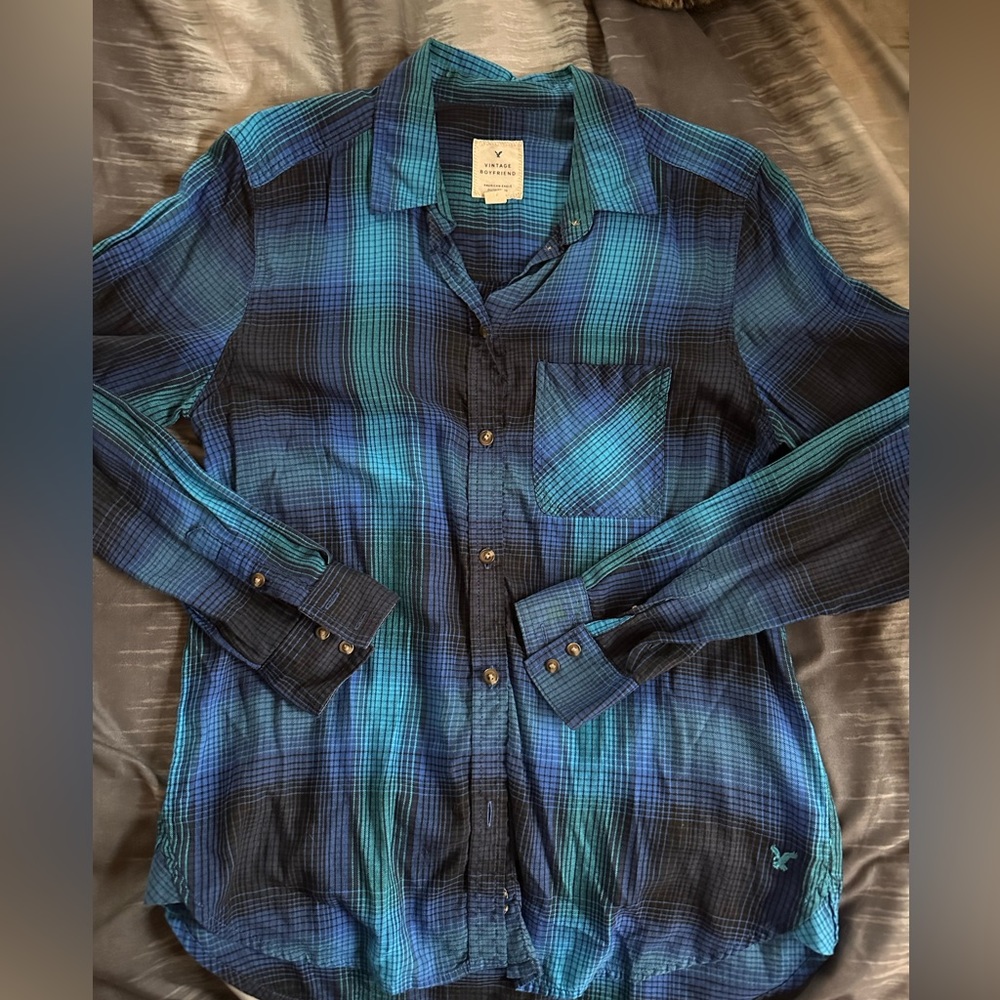 American Eagle Vintage Boyfriend Shirt